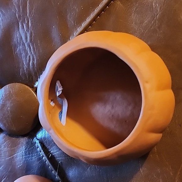HALLOWEEN 🎃 PUMPKIN  TERA COTTA  INSENSE  BURNER, TEALIGHT CANDLE  BURNER. - Picture 4 of 6